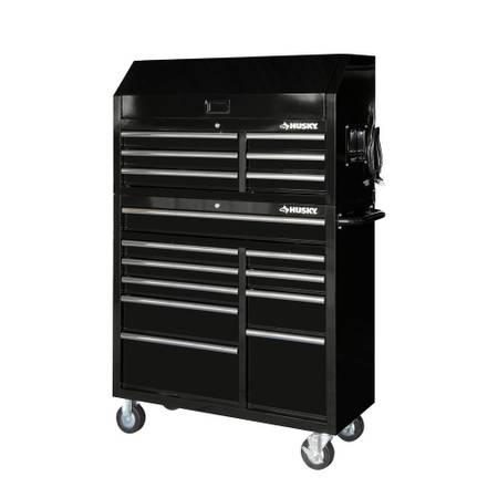 Husky 41 in. x 24.5 in D 16-Drawer Tool Chest and Cabinet Combo in Glo.jpg