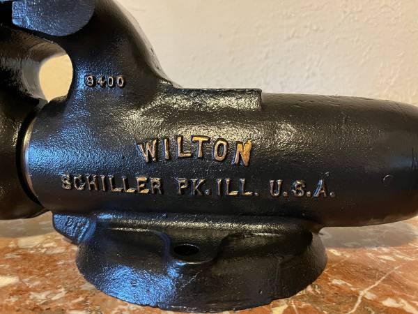 Wilton 9400 4” Heavy Duty Bench Vise USA Made Bullet Vice.jpg