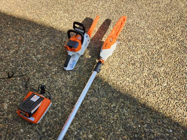 Stihl Professional Battery Pole Saw and Battery Chainsaw.jpg
