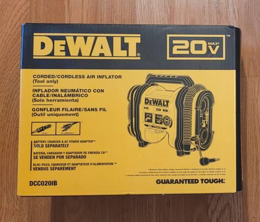 New Dewalt 20v Cordless Tire Inflator Tool-only. $100 Firm, Pickup Only.jpg