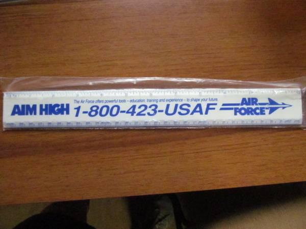 US Air Force Aim High ruler.jpg
