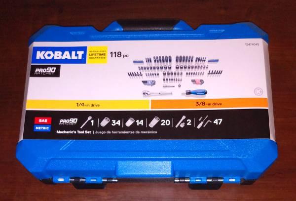 Kobalt 118pc Standard (SAE) & Metric Polished Chrome Socket Set - New.jpg