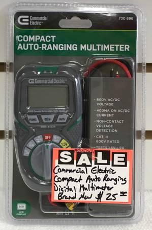 Commercial Electric Compact Auto Ranging Digital Multimeter Brand New.jpg